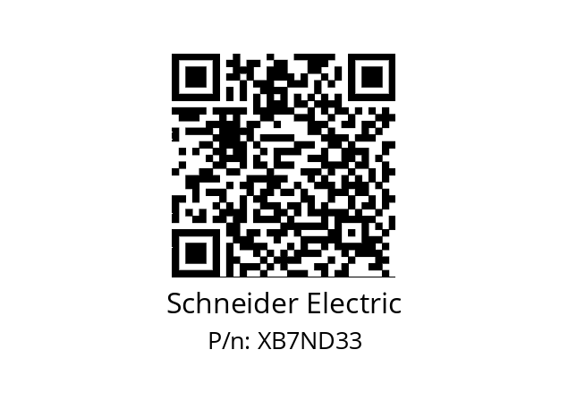   Schneider Electric XB7ND33