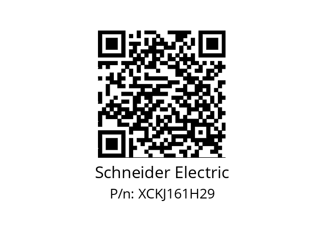   Schneider Electric XCKJ161H29