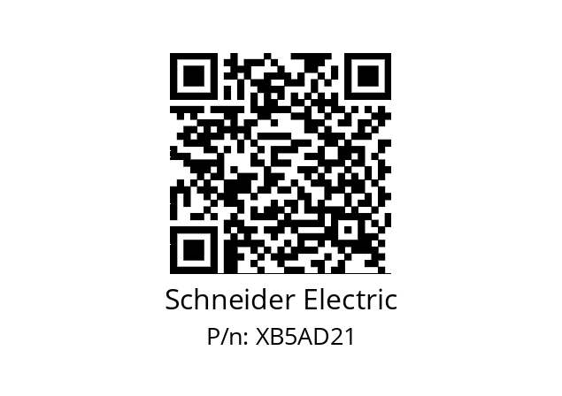   Schneider Electric XB5AD21