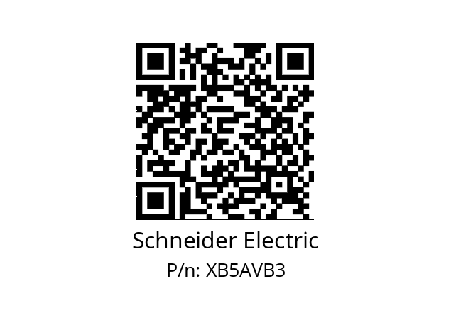   Schneider Electric XB5AVB3