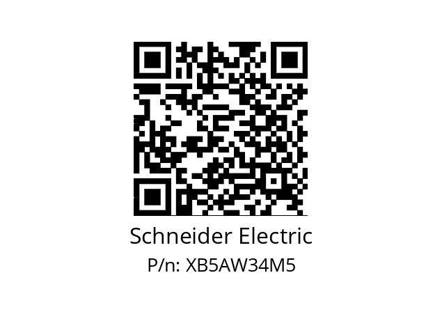   Schneider Electric XB5AW34M5