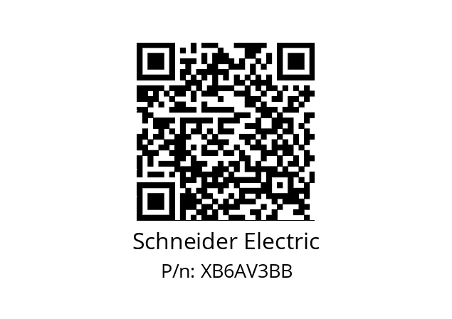   Schneider Electric XB6AV3BB