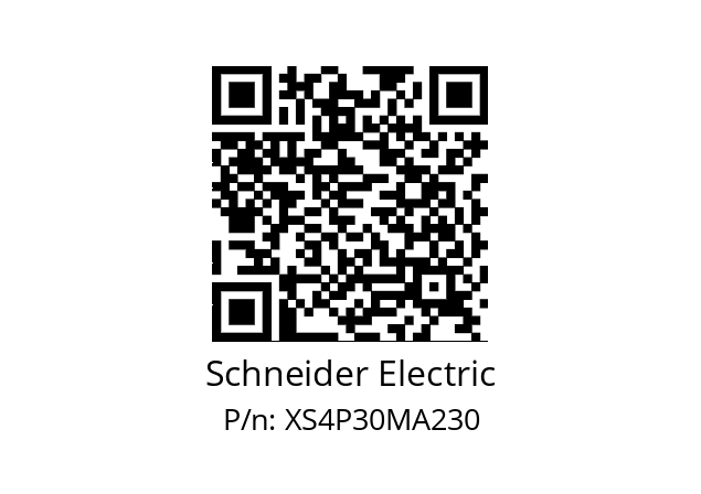   Schneider Electric XS4P30MA230