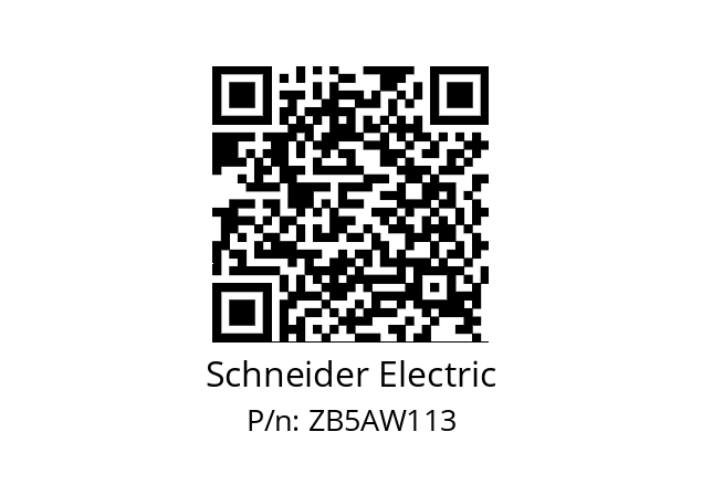   Schneider Electric ZB5AW113