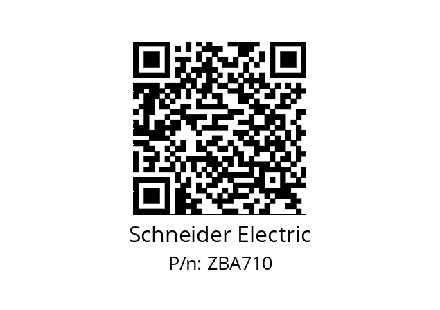   Schneider Electric ZBA710