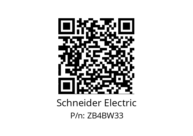   Schneider Electric ZB4BW33