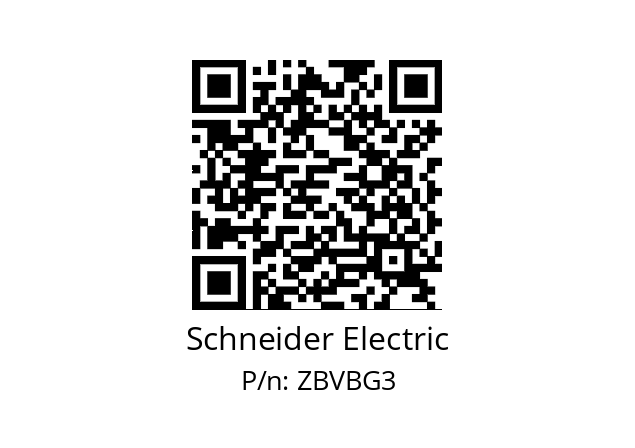   Schneider Electric ZBVBG3