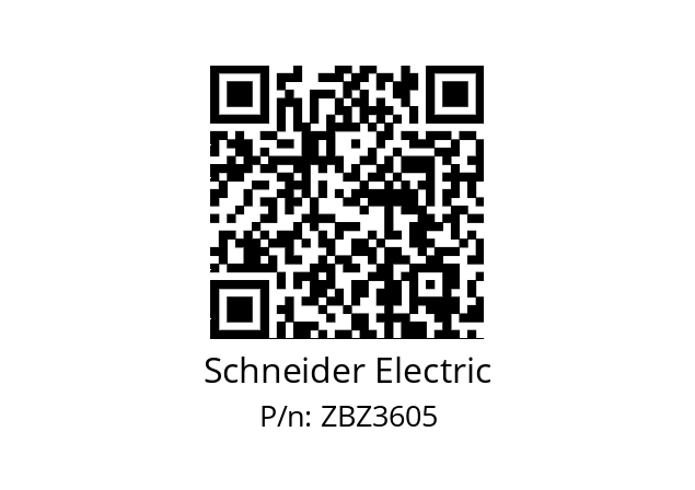   Schneider Electric ZBZ3605