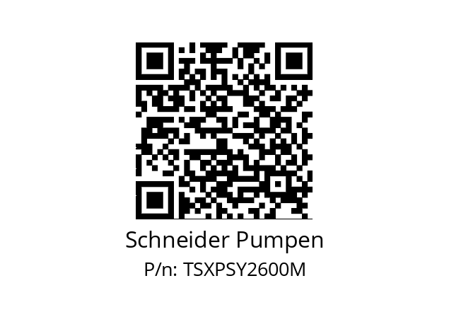   Schneider Pumpen TSXPSY2600M