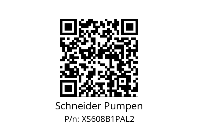   Schneider Pumpen XS608B1PAL2