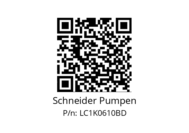   Schneider Pumpen LC1K0610BD