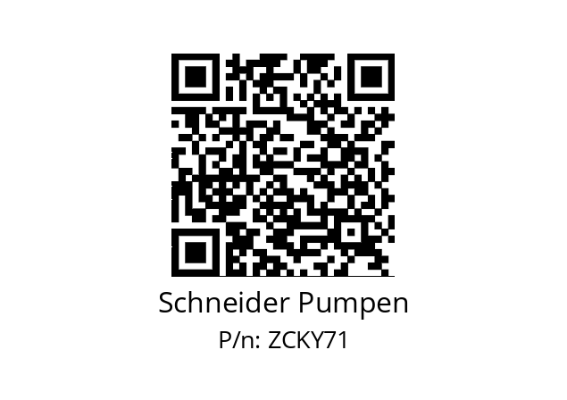   Schneider Pumpen ZCKY71