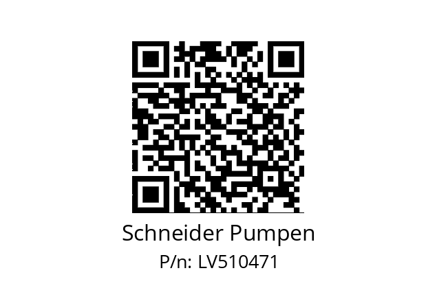   Schneider Pumpen LV510471