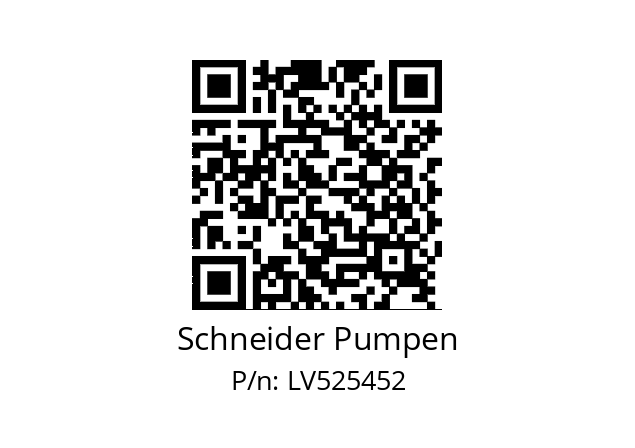   Schneider Pumpen LV525452