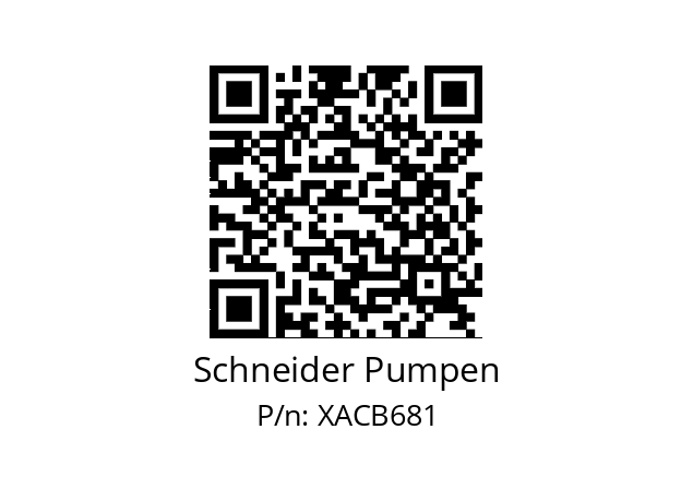   Schneider Pumpen XACB681