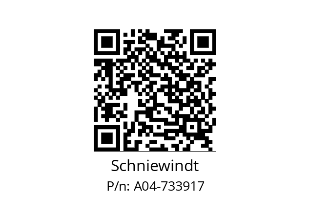   Schniewindt A04-733917