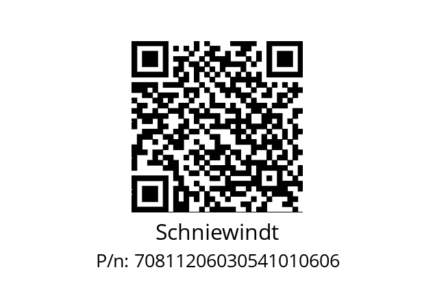   Schniewindt 70811206030541010606