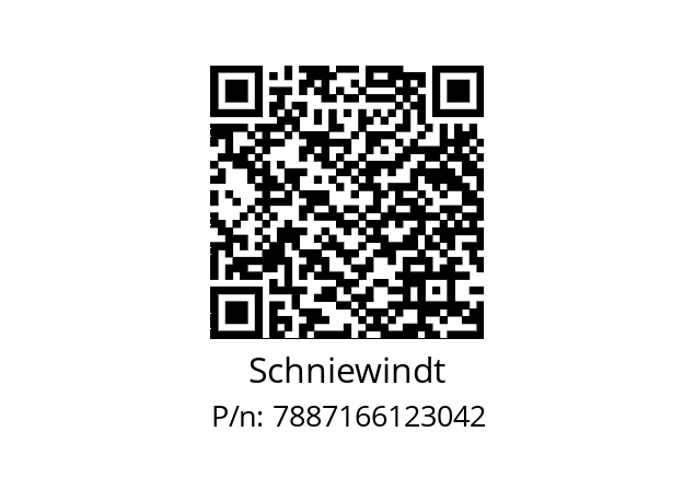  ERCT/III/42-066 Schniewindt 7887166123042