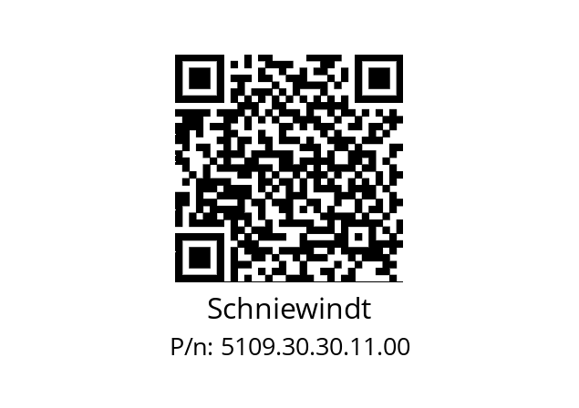   Schniewindt 5109.30.30.11.00