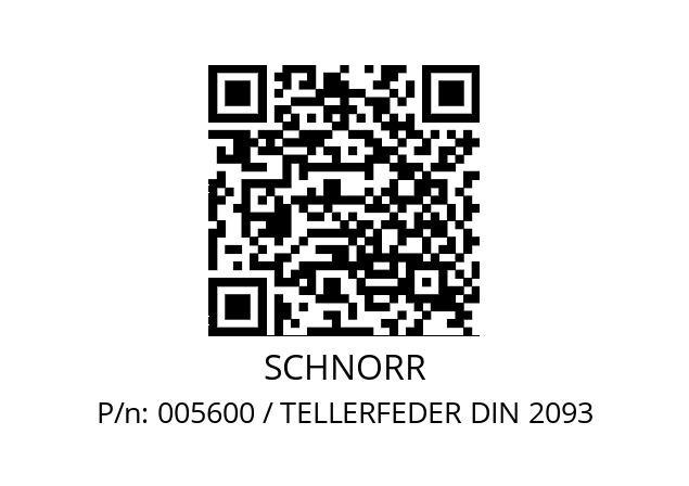   SCHNORR 005600 / TELLERFEDER DIN 2093