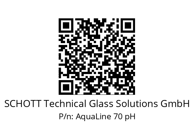   SCHOTT Technical Glass Solutions GmbH AquaLine 70 pH