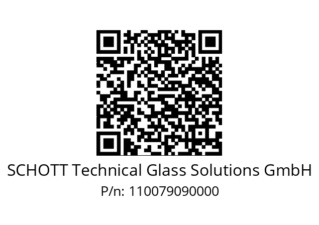   SCHOTT Technical Glass Solutions GmbH 110079090000