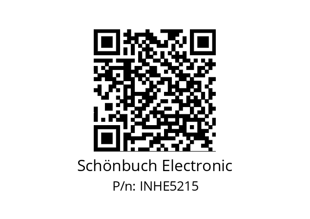   Schönbuch Electronic INHE5215