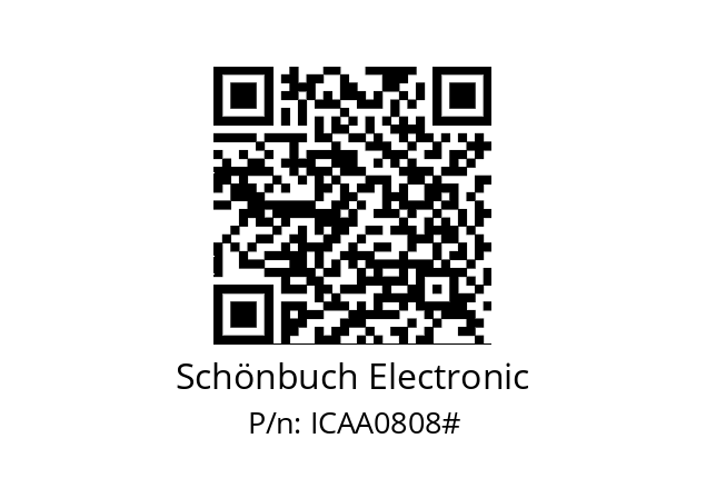   Schönbuch Electronic ICAA0808#