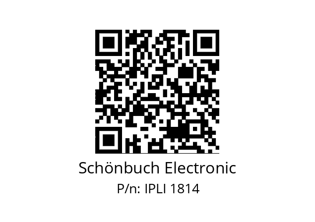   Schönbuch Electronic IPLI 1814