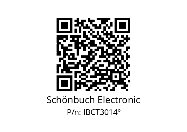   Schönbuch Electronic IBCT3014°