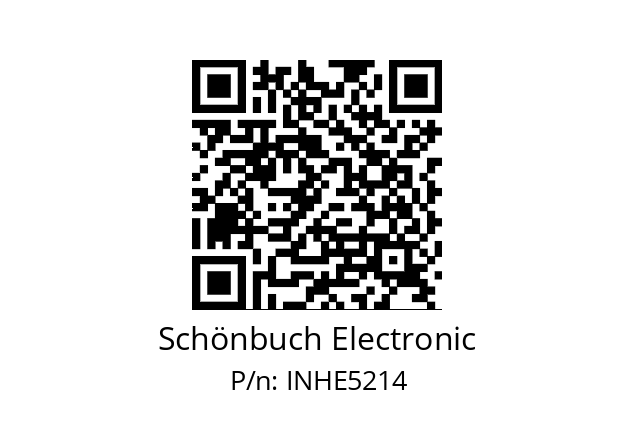   Schönbuch Electronic INHE5214