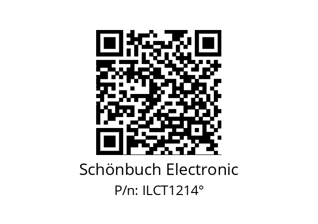   Schönbuch Electronic ILCT1214°