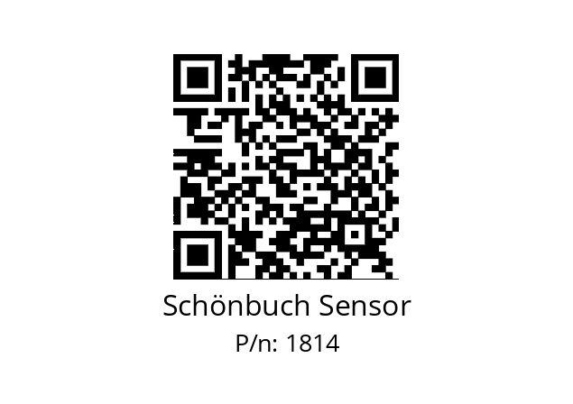   Schönbuch Sensor 1814