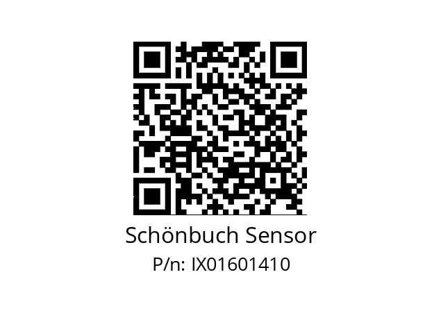   Schönbuch Sensor IX01601410