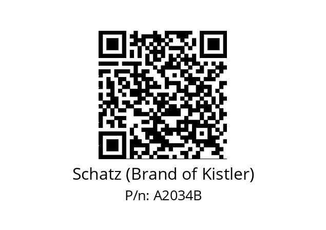   Schatz (Brand of Kistler) A2034B