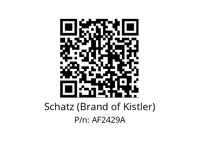   Schatz (Brand of Kistler) AF2429A