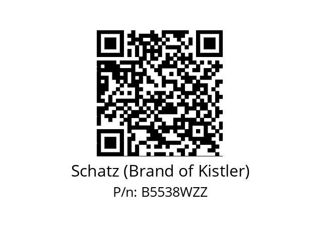   Schatz (Brand of Kistler) B5538WZZ