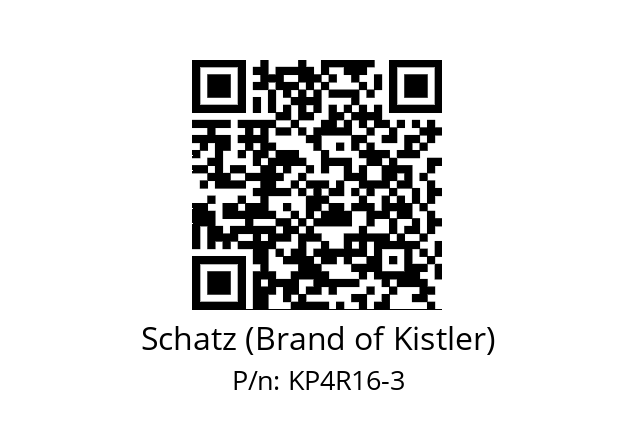   Schatz (Brand of Kistler) KP4R16-3