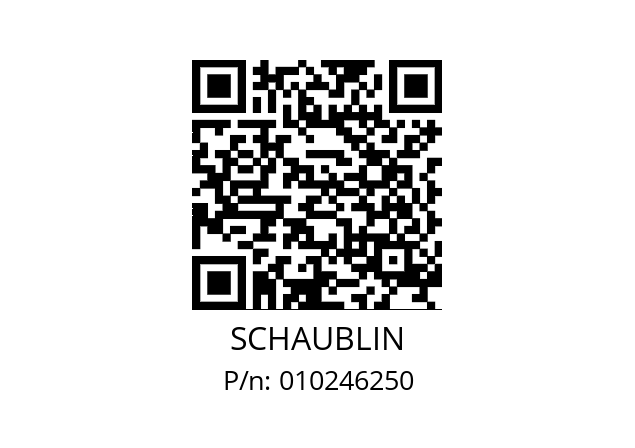   SCHAUBLIN 010246250