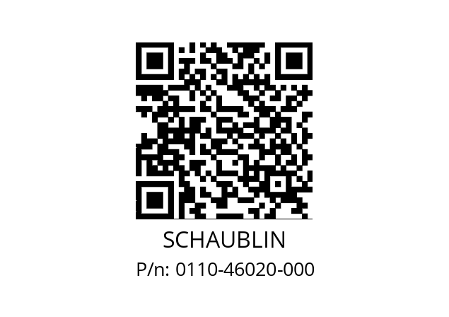   SCHAUBLIN 0110-46020-000