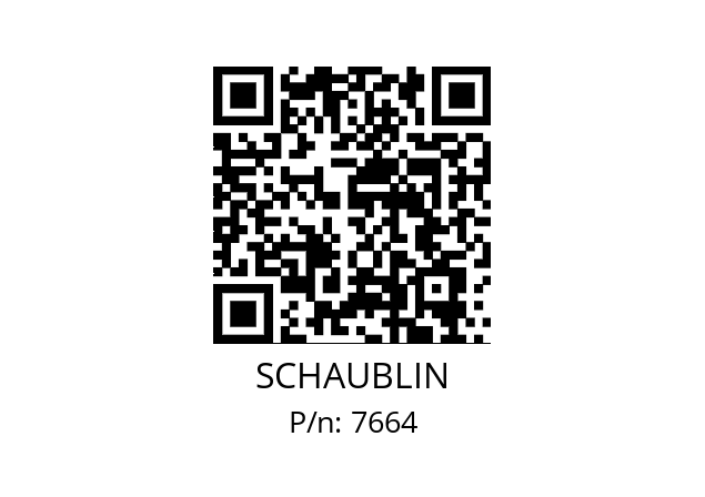   SCHAUBLIN 7664