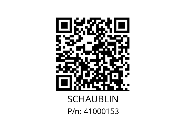   SCHAUBLIN 41000153