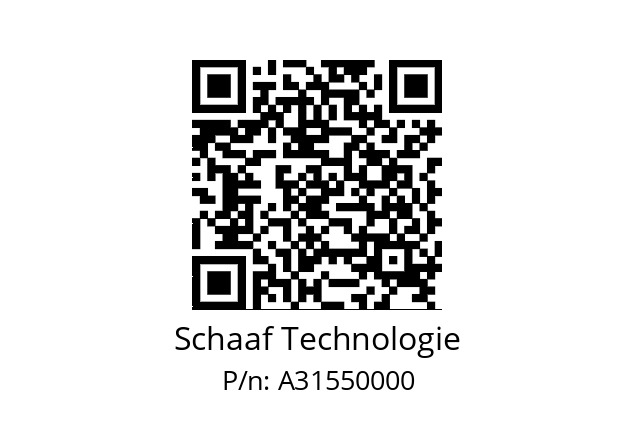   Schaaf Technologie A31550000