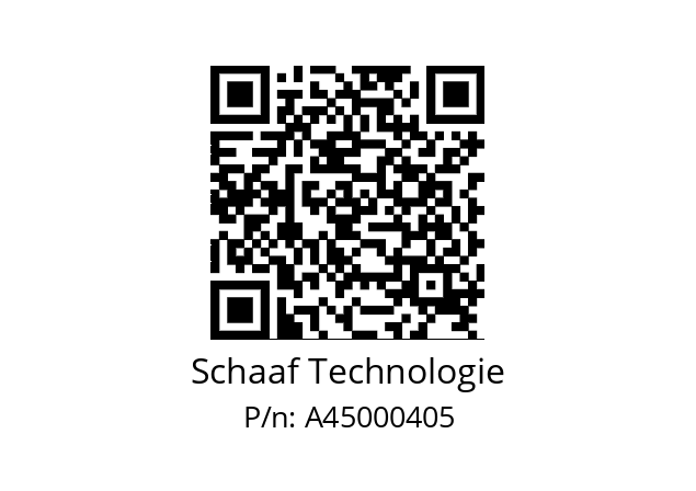   Schaaf Technologie A45000405