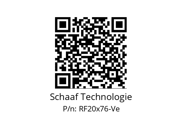   Schaaf Technologie RF20x76-Ve