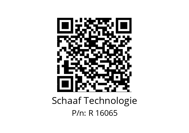   Schaaf Technologie R 16065