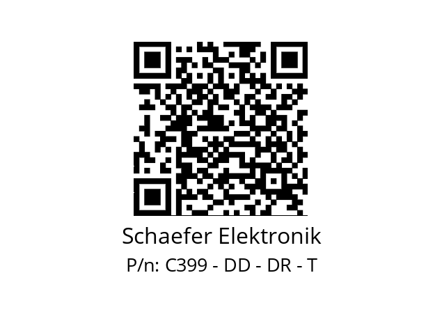   Schaefer Elektronik C399 - DD - DR - T