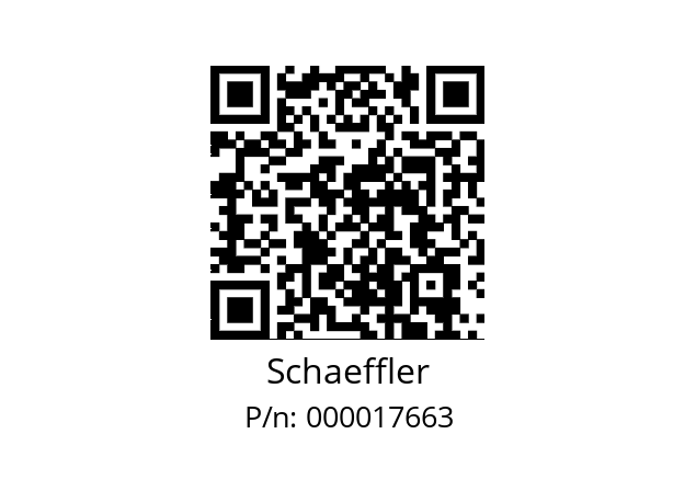   Schaeffler 000017663