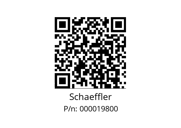   Schaeffler 000019800