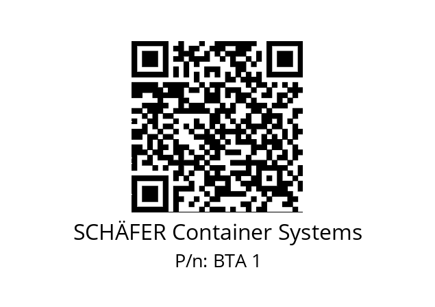   SCHÄFER Container Systems BTA 1